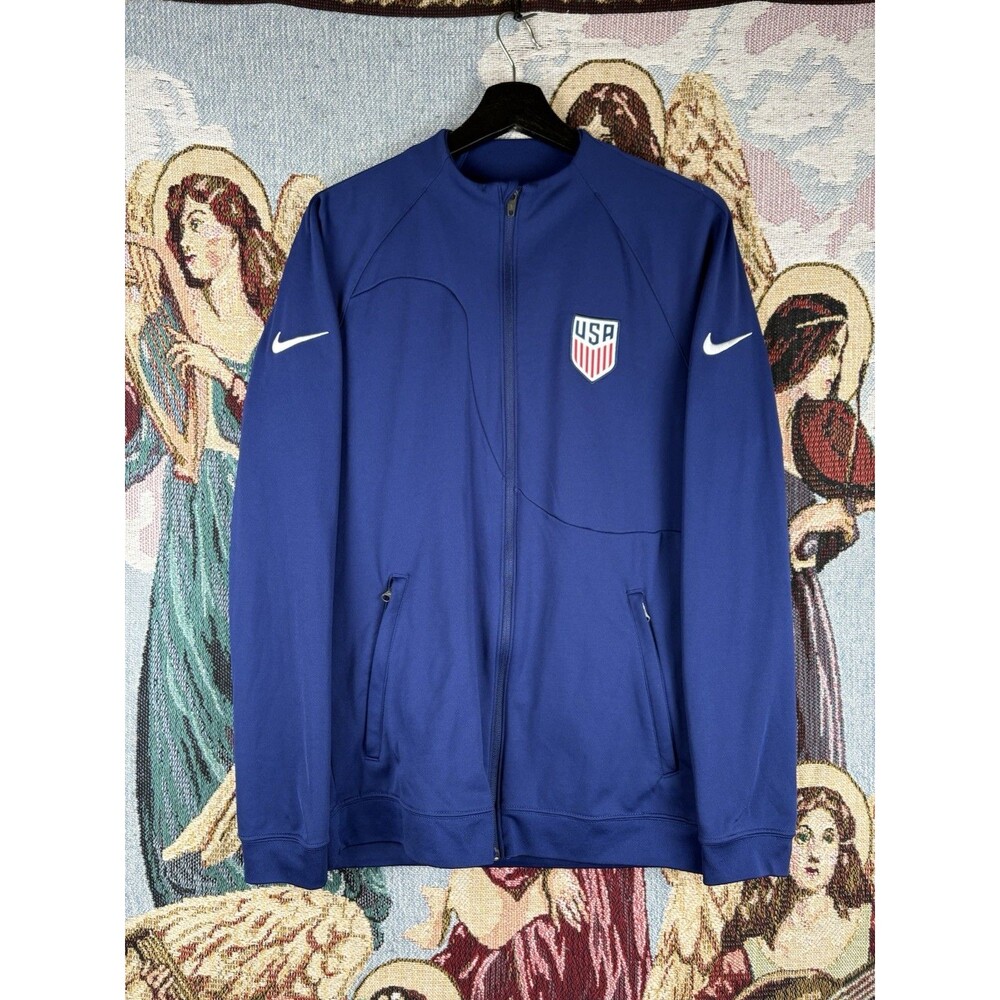 Nike Men’s Team USA Training Soccer On-Field Jacket Slim Fit Size S DH4752-421